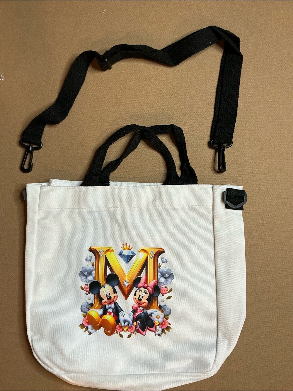 Disney Mickey Mouse, Minnie Mouse  canvas tote bag